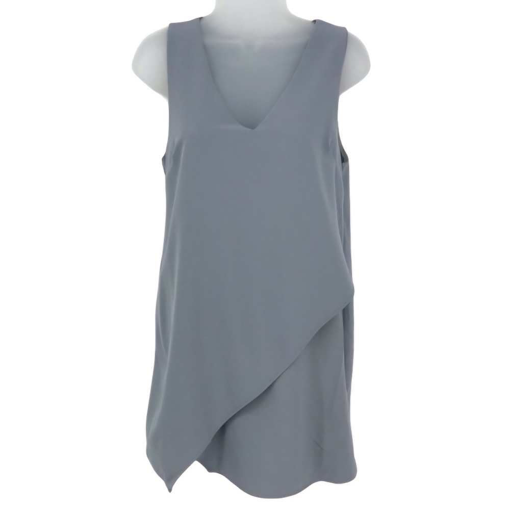 Dee‎ elly  Grey Sleeveless Blouse